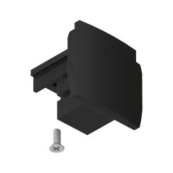 Paulmann 91384 ProRail3 Endcap Hochvolt-Seilsystem-Komponente Endkappe ProRail3 Schwarz