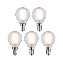 Paulmann 29097 LED EEK F (A - G) E14 Tropfenform 4.8 W Warmweiß (Ø x H) 45 mm x 78 mm 5 St.