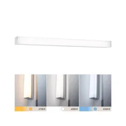 Paulmann HomeSpa Tova 78944 LED-Spiegelleuchte 6.20 W Warmweiß Chrom, Weiß