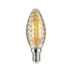 Paulmann 28708 LED EEK F (A - G) E14 Kerzenform 2.6 W = 26 W Gold (Ø x H) 35 mm x 98 mm 1 St.