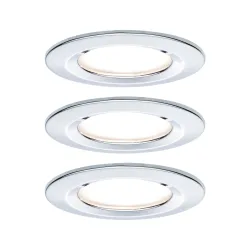 Paulmann LED-Einbauleuchte Nova Coin Dimmbar | 6.5 W | 3 Stück