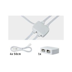 Paulmann 70203 Splitter (B x H x T) 30 x 12 x 45 mm Piece 1 St.