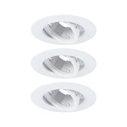 Paulmann 92109 Einbauleuchte 3er Set GU10 Weiß