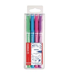 STABILO Fineliner Sensor 189 189/4-01 4 Farben