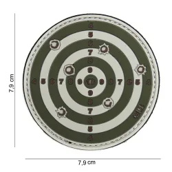 Klettabzeichen Target - oliv
