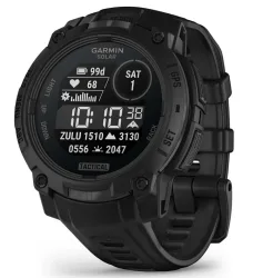 GARMIN Instinct® 3 Solar Tactical 45 mm Sportuhr Schwarz, Herren, Größe: 0