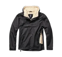 Brandit - Sherpa Windbreaker black