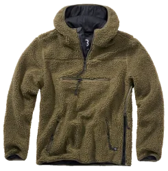Brandit - Teddyfleece Worker Pullover olive