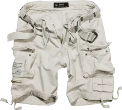Brandit - Savage Vintage Shorts old white