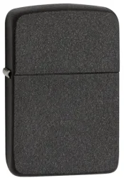 Zippo Feuerzeug - Replica Black Crackle (schwarz)