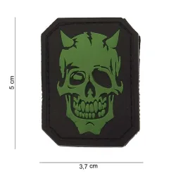 Klettabzeichen Devil Skull