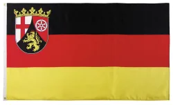 Fahne, Rheinland-Pfalz, Polyester, 90 x 150 cm