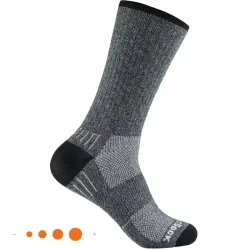 Wrightsock - Adventure Crew Socken mit Anti-Blasen-System (schwarz-weiss)