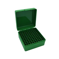 MTM CASE-GARD - Patronenbox MTM RS-100, green (100x.223 Rem.)