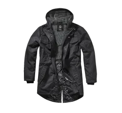 Brandit - Marsh Lake Teddyparka black