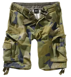 Brandit - Vintage Shorts swedish camo M90