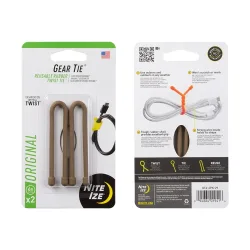 Nite Ize - Mehrzweckbinder Gear Tie Original, 6 Inch (coyote)