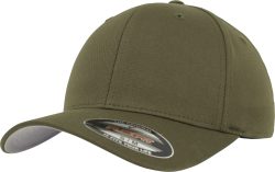 Yupoong Flexfit Cap - Olive Grün L/XL Herren