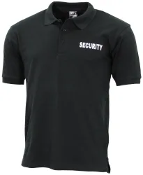 Poloshirt, schwarz, 