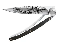 Deejo Klappmesser - Tattoo Dandy Skull 37g