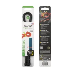 Nite Ize - Mehrzweckbinder Gear Tie Original, 18 Inch (schwarz)