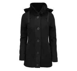 Brandit - Women Square Fleece Jacket black