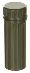 Wasserdichte Box, rund, oliv