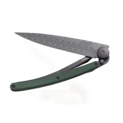 Deejo Klappmesser - Perspektive khaki Aluminium 37g