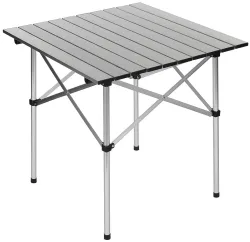 Camping-Rolltisch, Alu, Gestell klappbar