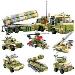 Sluban - Launching Vehicle 6in1