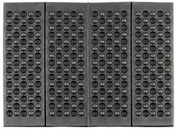 undefined, Thermokissen, faltbar, schwarz, Gr. 39 x 30 x 1 cm
