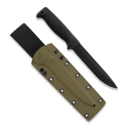 Peltonen Knives - M95 Ranger Puukko schwarz, PTFE Teflon, Kydexscheide (coyote)