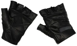 Lederhandschuhe, ohne Finger, 