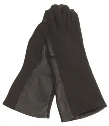 US Pilotenhandschuhe Nomex schwarz