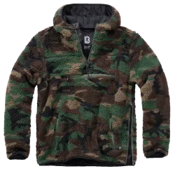 Brandit - Teddyfleece Worker Pullover woodland