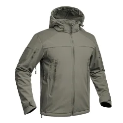 A10 Equipment - V2 Fighter Softshelljacke (oliv)