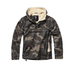 Brandit - Sherpa Windbreaker darkcamo