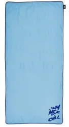 N-rit - Summer Chill Towel blue glow 48 x 100 cm (Kühleffekt)