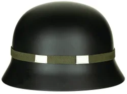 US Helmgummi, oliv, mit Leuchtpunkten