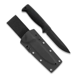 Peltonen Knives - M07 Ranger Puukko schwarz , PTFE Teflon, Kydexscheide (schwarz)