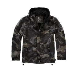 Brandit - Frontzip Windbreaker darkcamo