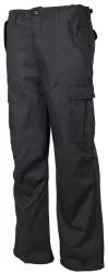 US Kampfhose M65, schwarz, original, Ny/Co