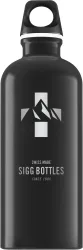 SIGG - Trinkflasche Mountain Black 0.6 L