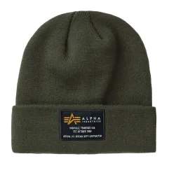 Alpha Industries - Crew Beanie (dark olive)