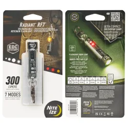 Nite Ize - LED mini Taschenlampe Radiant® RF7™ Rechargeable Keychain Flashlight (300 Lumen)