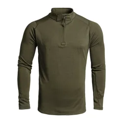 A10 Equipment - THERMO PERFORMER Zipper Shirt -10°C > -20°C (oliv)