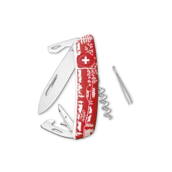 SWIZA Taschenmesser D03 Heidiland - rot - weiss