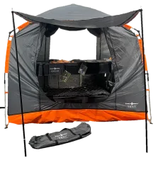 Disc-O-Bed - Zelt Tent (grau/orange)