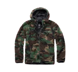 Brandit - Teddyfleece Worker Jacket woodland