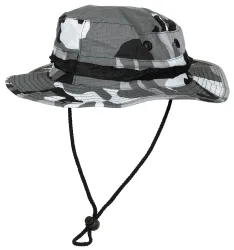 US GI Buschhut, mit Kinnband, GI Boonie, Rip Stop, urban